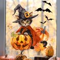 thumbnail image 4 of MXTPOV Halloween Window Clings Halloween Decorations Indoor Halloween Window Stickers Cute Pumpkin Ghost Halloween Window Decorations Halloween Window Decals Home Decor, 4 of 5