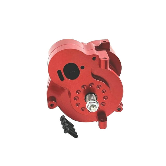 serony RC Center Mount Model Parts Accessories Upgrade For 112 Remote Control Car Easy To Install Metal Motor Mount Durable. Red 64x56.5x56.5mm