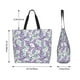 thumbnail image 5 of Disketp Lavender Flowers Bolsa Tote Estampada para Mujer, Bolso de Hombro y de Mano para Compras y Viajes, 5 of 8