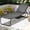 Black, variant on Ainfox Patio Lounge Chair, Recliner with Adjustable 5-Position and Storage, Outdoor Chaise Lounge for Beach,Poolside,Brown