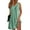 Mint Green, variant on Nightgown for Women Sleeveless Sleepwear Lightweight Racerback Sleep Shirt Pleated V Neck Night Dress Short Chemise