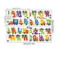 thumbnail image 3 of Colorful Alphabet Stickers for Kids Educational Letter Wall Decals Nursery School Classroom Party Home Learning Play Toddler Room Decorations, 3 of 8