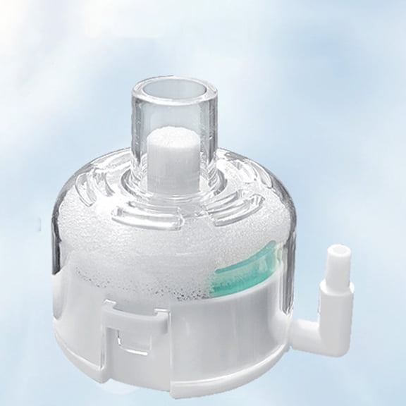 HIBIBUD Mini Aquarium Sponge Filter for Fish Tanks Up to 5 Gallon, Submersible Filter with Bio Balls