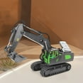 thumbnail image 2 of Remote Control Car Excavator Trucks with Lights and Sounds for Complete Construction Play Alloy Material 24 Action Control, 2 of 4