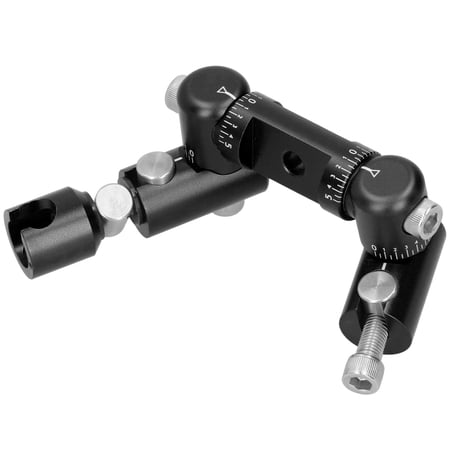 BIMZUC Double Side V-Bar Archery Rod Stabilizer Adjustable Quick Disconnect Mount Shooting Tool Black 10.6 oz / 300g 3.93 inches / 10 cm Archery V-Bar Accessories For Compound Recurve Bows Outdoors
