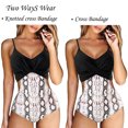 thumbnail image 5 of Honganda Maillot de Bain une Pièce Femme, Taille Évidée en V, 5 of 5