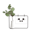 thumbnail image 1 of Lovely Face Figure Baymax Metal Picture Frame Cerac Vase Decor, 1 of 3