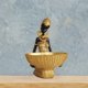 thumbnail image 3 of Estatua de mujer tribal africana, regalo de inauguración de la casa, decoración retro, figura de mujer africana Estilo C, 3 of 6