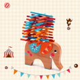 thumbnail image 4 of Blocs de Construction Éléphant Éducation Précoce Blocs de Construction pour Enfant Bébé, 4 of 8