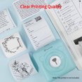 thumbnail image 5 of East Mse Pad For mputers, Wateor Painting Chinese ilding Paint Mist At Night Oriental Ima Illustron, Rnd Non-S i Rubber Modern Gaming Msepad, 8" Rnd, Blue, 5 of 7