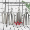 thumbnail image 4 of Stainless Steel Replacement Liquid Soap Dispenser Pump Stainless Steel Pump Attachment,Pack of 2, 4 of 5