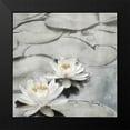 thumbnail image 2 of Weisz, Irene 12x12 Black Modern Framed Museum Art Print Titled - My Garden Pond I, 2 of 5