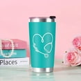 thumbnail image 2 of Nurse Gifts for Women, Nurses Appreciation Week Gifts, Nurse Graduation Gift Ideas for Nursing Student, Nurses Nutrition Facts Tumbler, Birthday Gifts for Registered Nurse Practitioner, 2 of 6