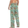 thumbnail image 6 of Top-kevin Pizza Pajama Pants Mens Lounge Pants Lightweight Men Pajama Bottoms, 6 of 13