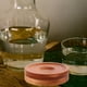 thumbnail image 2 of Posavasos giratorios de bambú para whisky, vasos de whisky con rotación redonda, para Bar y hogar, 2 uds., 2 of 7