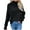 Black, variant on XMMSWDLA Womens' Turtleneck Long Sleeve Cable Knit Sweaters