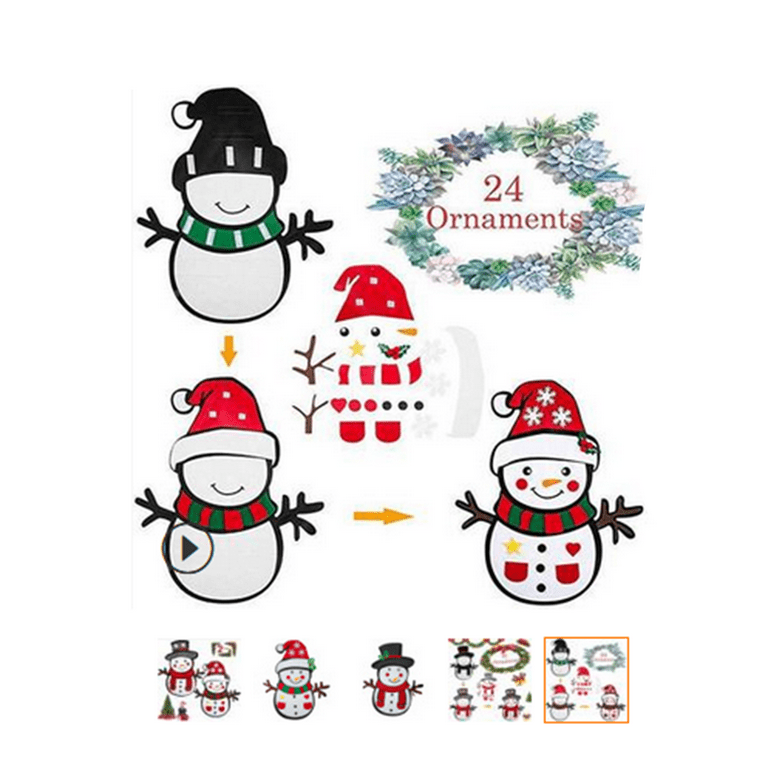 Buy Wholesale China Glitter Felt Stickers Xmas Sticker .3d Stickers  Snowflake , Socks Stickers & Glitter Felt Stickers Snowman Stickers at USD  0.3