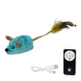 thumbnail image 2 of Walbest Interactive Mouse Moving Cat Toy Rechargeable Automatic Moving Plush Mice for Indoor Cats Touch Activated Squeaky Toy with Remote Control, 2 of 8