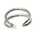 thumbnail image 1 of SIfdSeng Get it Fast Minimalist Beach Style Toe Rings Sparkling Stackable Jewelry for Girls, 1 of 3