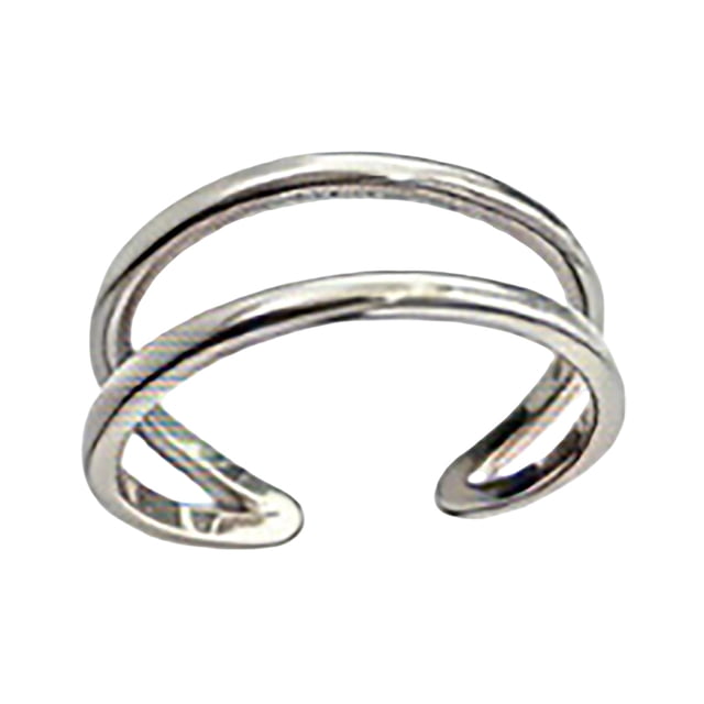 SIfdSeng Get it Fast Minimalist Beach Style Toe Rings Sparkling Stackable Jewelry for Girls