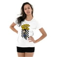 thumbnail image 4 of Betty Boop Checkerboard Biker Cartoon Women's T Shirt Ladies Tee Brisco Brands S, 4 of 5