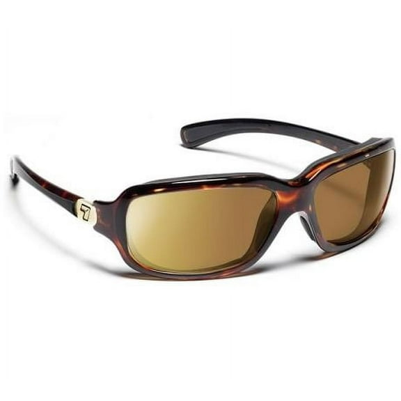 Marin Full Wrap Photochromic Sunglasses for Outdoors, 100% UVA + UVB Protection, Black Tortoise Frame/Yellow to Gray Lenses