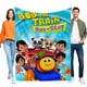 thumbnail image 1 of Bob el Tren anti-pilling, suave, ligera, esponjosa y acogedora de lujo para hogar y cocina – Perfecta para niños y adultos,100X130cm, 1 of 6