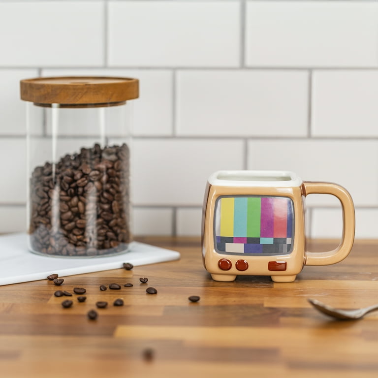 Zak Designs Retro TV Color Change Sculpted Mug Zak Designs Retro TV Color Change Sculpted Mug