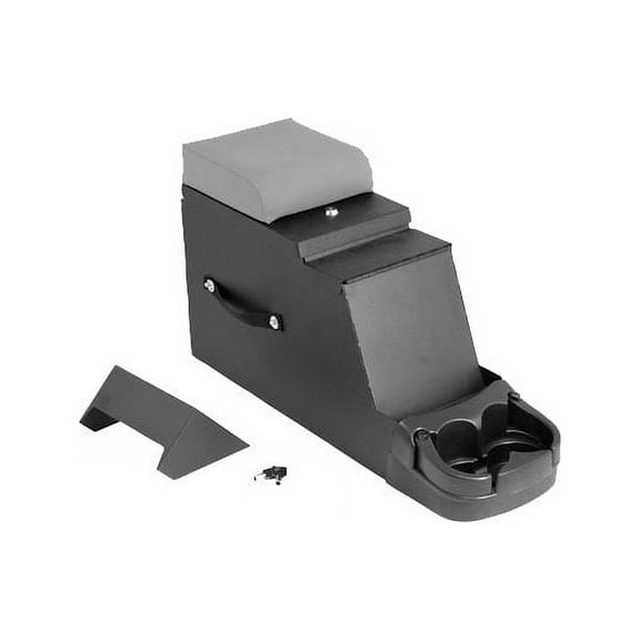 Rugged Ridge by RealTruck Center Console for Jeep CJ & Wrangler YJ | Stero Security, Gray | 13104.09 | Compatible with 1976-1995 Jeep CJ & Wrangler YJ