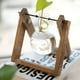 thumbnail image 3 of Jarrón de madera transparente con forma de planta hidropónica creativa, pequeño recipiente para plantas frescas, decoración moderna para sala de estar, 3 of 5