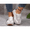 White, variant on Women’s Casual Patchwork Color-Block Sneakers for College & Vacation