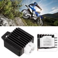 thumbnail image 3 of Rectificador de Regulador de Motocicleta Aramox, Rectificador de Regulador de Voltaje de Onda Tema de 12 V Apto para Motocicleta Gy6 50CC-150CC, 3 of 7