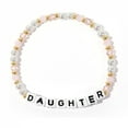 thumbnail image 4 of SEPARQI Little Words MAMA Bracelet, Acrylic & Crystal Beads, Choose Your Size Jewelry Handmade, 4 of 5
