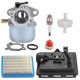 thumbnail image 1 of 799868 Carburetor With 496116 795259 Air Filter Base Compatible With 124l02 124t02 124t05 124t07 En, 1 of 5