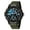 Army green, variant on Men's Dual Display Sport Watch – Waterproof Quartz Analog-Digital Wristwatch with LED Backlight