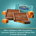 thumbnail image 3 of GHIRARDELLI Milk Chocolate Sea Salt Caramel Chocolate Squares, 9 oz Bag, 3 of 9