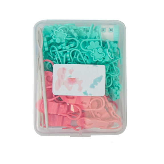 1 Set Knitting Crochet Markers Yarn Needle Stitching Markers Large Eye Sewing Needle Knitting Accessories for Crocheting