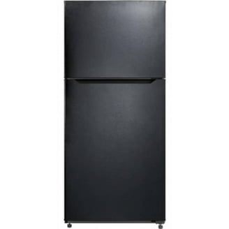 Impecca RA-2185K 18 Cu Ft Frige Top Freezer Black - Walmart.com