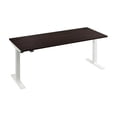 thumbnail image 2 of Scranton & Co Engineered Wood 72W Adjustable Standing Desk in Black Walnut, 2 of 7