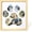 Natural, variant on Paw Print Photo Collage Frame, Holds 5 Pictures of Pets & Owners, Ideal  for  Lovers Moms & Dads, Black  Memorial  and Wall Decor, 10.24" x 11.4"
