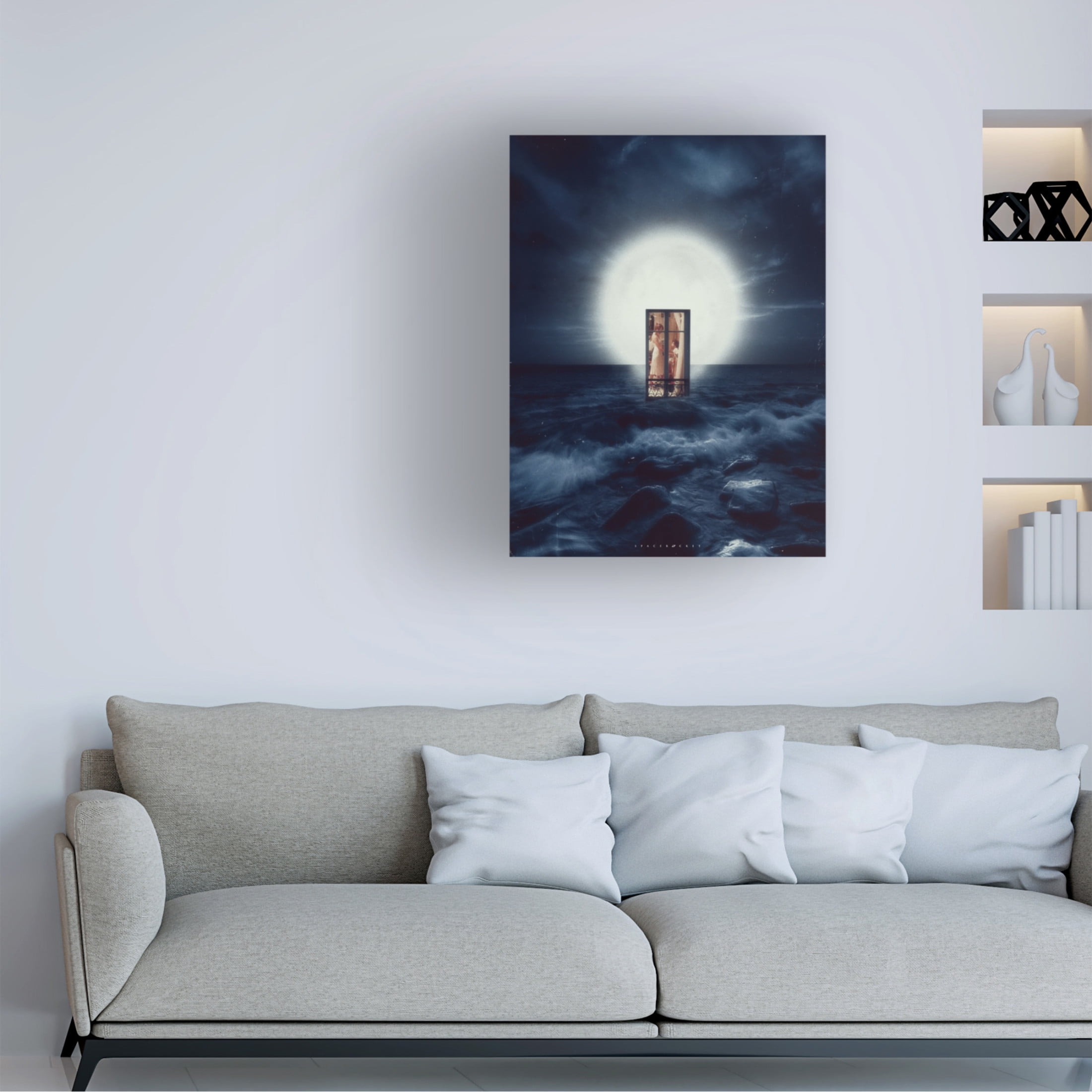 Trademark Fine Art spacerocket art   671 2 Canvas Wall Art