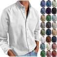 thumbnail image 6 of Chiccall Mens Dress Shirts Long Sleeve Business Casual Work Shirt with Pocket, 6 of 6