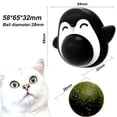 thumbnail image 1 of Juguetes Para Gatos Los juguetes para gatos con forma de pingüino promueven la digestión 360 Rotating Catnip Snack Suministros para mascotas Sywqhk Libre de BPA, 1 of 9