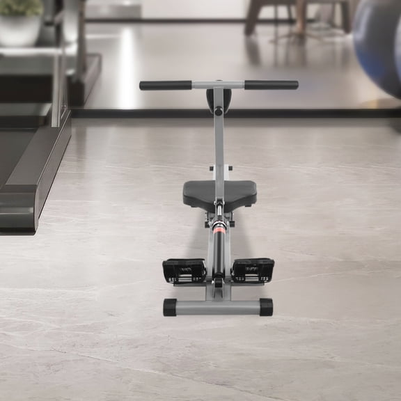 Home Rowing Machine Foldable Rowing Exercise Machine 12 Force Level Adjustable