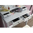 thumbnail image 5 of Roundhill Furniture Sanlo Make Up Vanity Table and Stool Set, 5 of 8