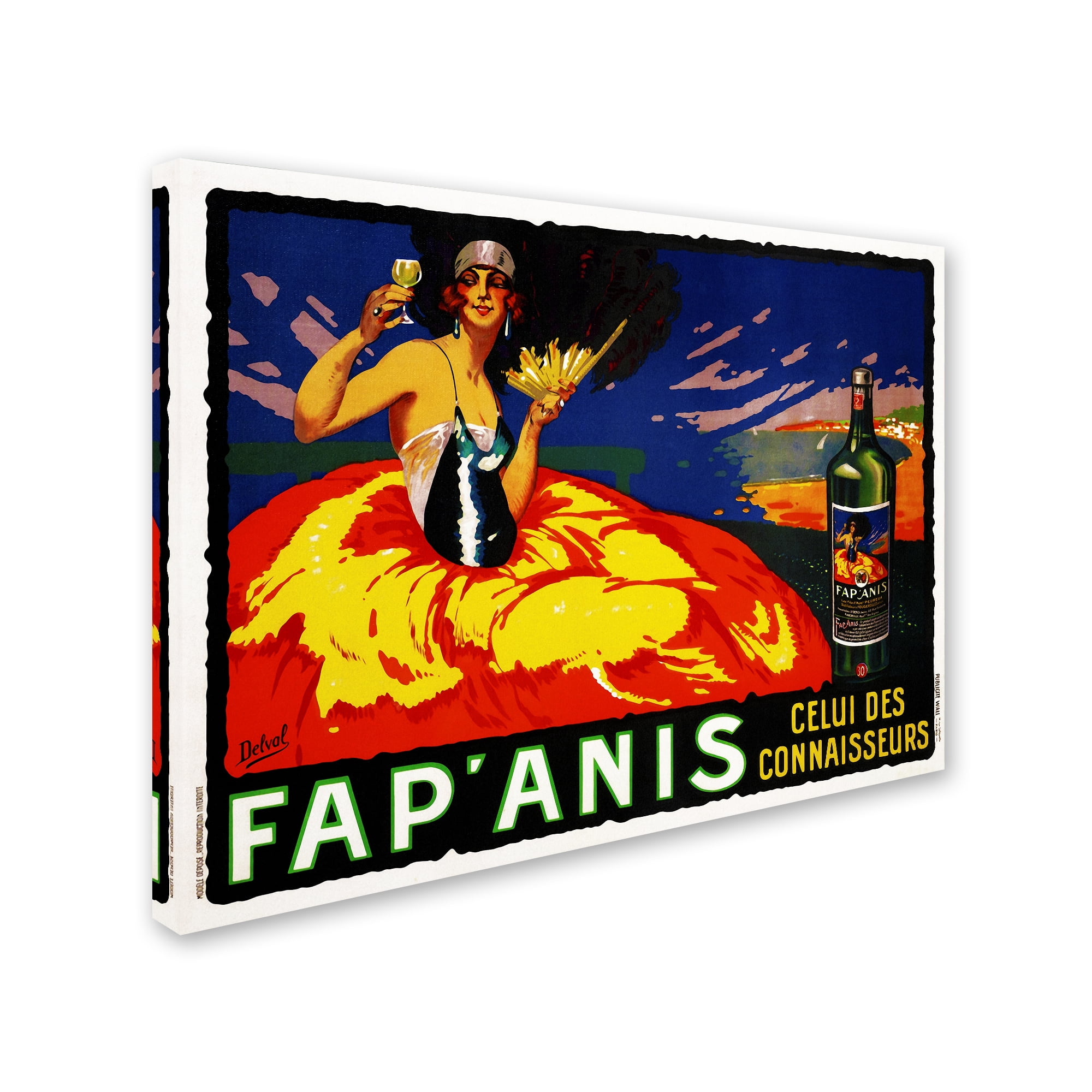 Vintage Lavoie 'Ads-0079' Canvas Art