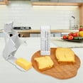 thumbnail image 2 of Shoreew Butter Cutter Dispenser One-Touch Butter Slicer Machine Multi-functional Cheese Slicer Tool for Bread Cakes Cookies Breakfast, 2 of 7