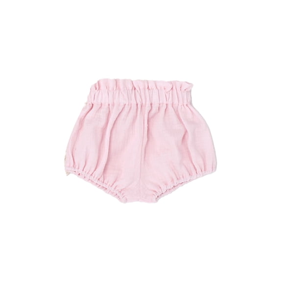 LYMAYTER Newborn Baby Soft Cotton Diaper Covers Girls Cute Ruffle Solid Shorts for 0-3Y Toddler Bottoms