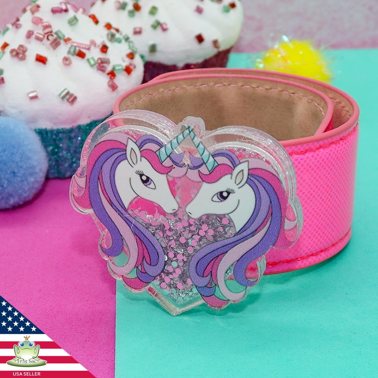 FROG SAC, Unicorn Slap Bracelet, Kids Party Favor - Walmart.com