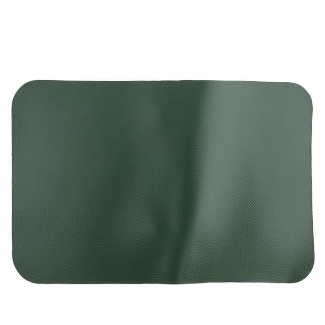 Parche de PVC de 19,6 x 13 cm para reparación de juguetes de agua, bote inflable, kayak, balsa, verde Cola parche de reparación de barcos